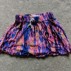 Roxy Multicolored lightweight skirt